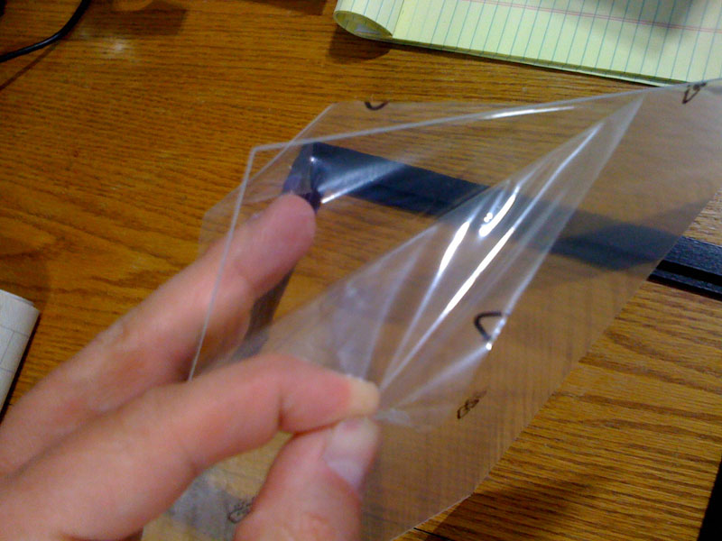 ikeaphotoframeplasticwrap YOSHICAST