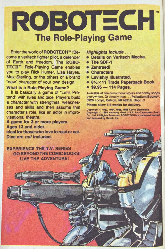 Transformers Issue 30 Ad 3