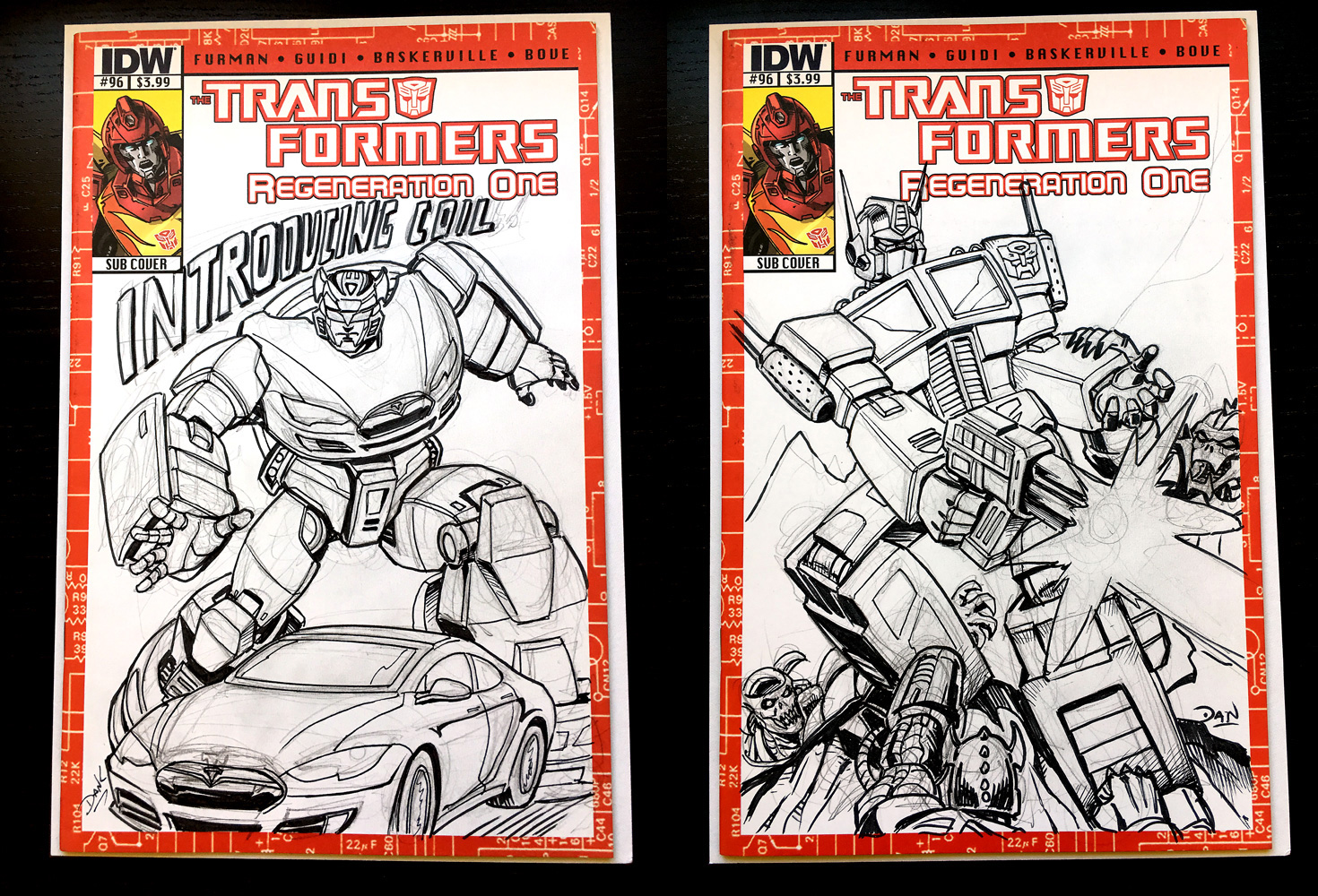 A Tale Of Two Sketch Covers