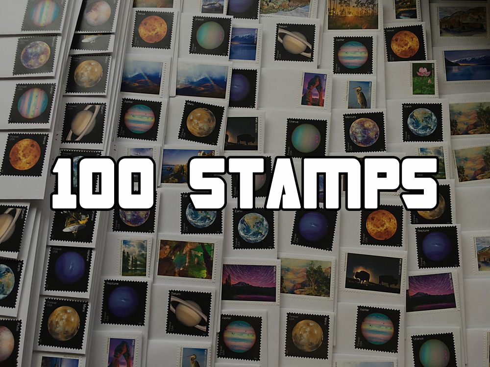 TransMissions Comic Penpals – 100 Stamps