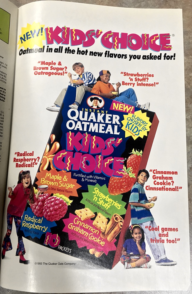 Quaker Oats Ad