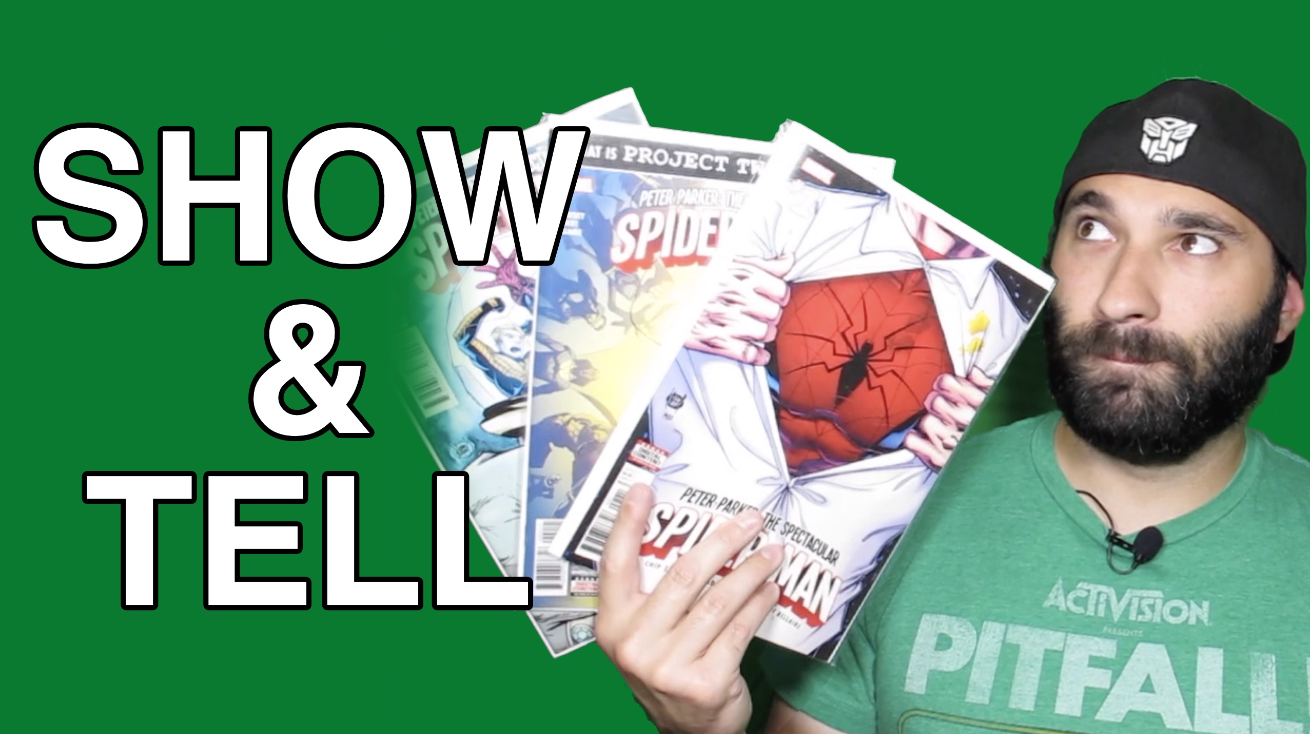 SHOW & TELL: Spider-Man, The Defenders, Blank Comic Books, Midtown Comics, TFCon, And More!!!