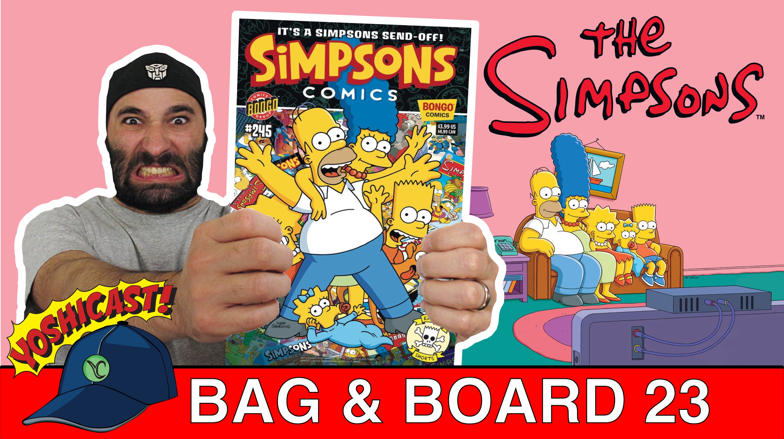 Bag & Board 23 | Bellingham Comic Con, The Simpsons, Robotech, Rainbow Brite
