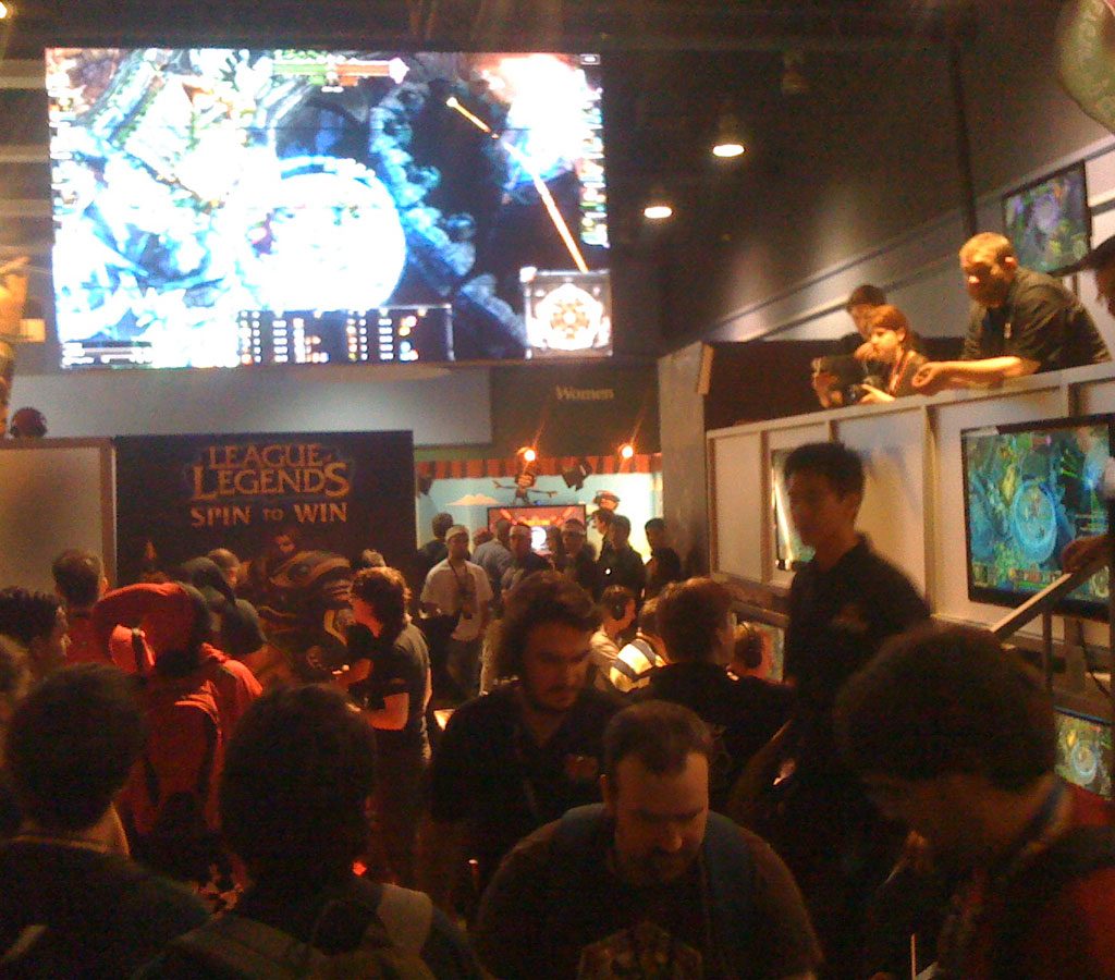 League Of Legends Booth
