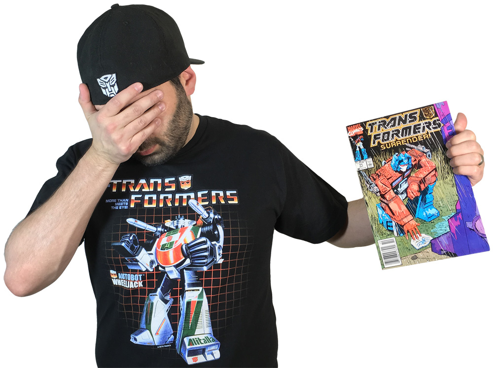 Transformers Review Issue 71: Surrender!