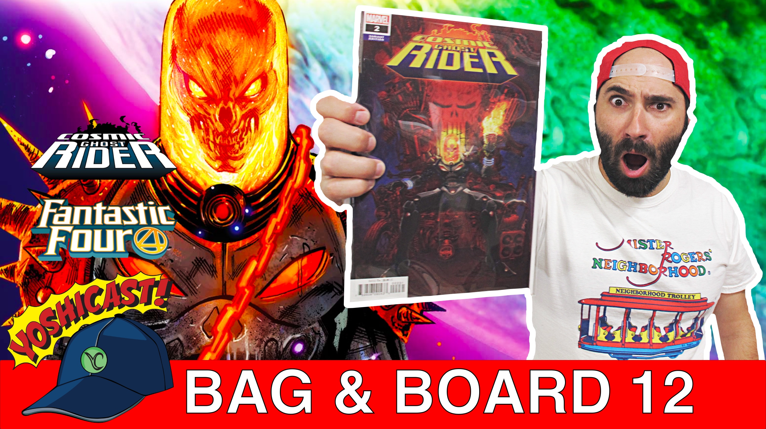 Bag & Board 12 | Comic Book Haul Cosmic Ghost RIDER, Punisher, Wolverine, Fantastic Four